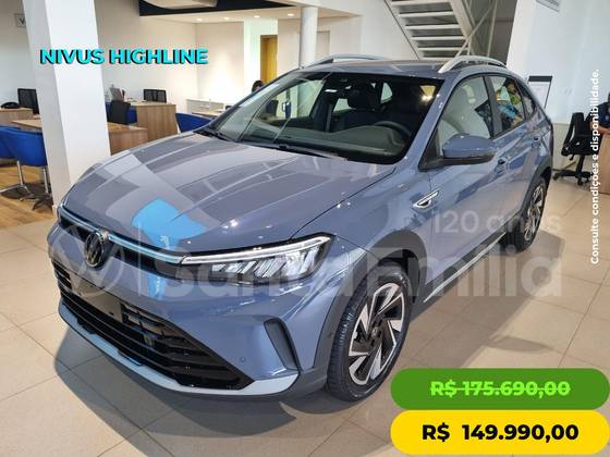 VOLKSWAGEN NIVUS 1.0 200 TSI TOTAL FLEX HIGHLINE AUTOMÁTICO VOLKSWAGEN NIVUS 1.0 200 TSI TOTAL FLEX HIGHLINE AUTOMÁTICO